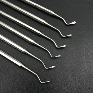 El juego de 6 instrumentos de excavadora dental incluye 6 cucharas restauradoras para blanquear los dientes y blanquear el blanqueador para eliminar las manchas - Product Image 4