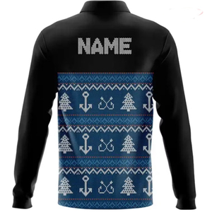 Personalizado 100% poliéster UPF 50 + impermeable de secado rápido transpirable Unisex pesca Polo con protección UV logotipo personalizado y colores - Product Image 2