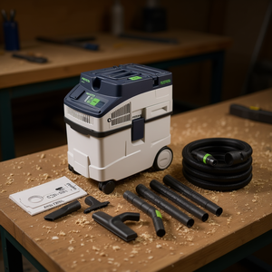 Festool CT 25-Set Mobile <b>Dust</b> Extractor 1200 W Cleantec Efficient Blower for <b>Dust</b> Control - Product Image 3