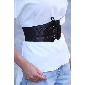 Ceinture Corset Élastique Respirante pour Femmes avec Cordon de Serrage - Product Image 2