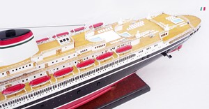 Barco modelo de madera de alta calidad diseñado a medida del fabricante Gia Nhien CRISTOROOFO COLOMBO MOQ bajo regalos artesanía Metal - Product Image 5