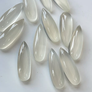 ลูกแพร์คาโบชองลูกแพร์คาโบชองสีขาวคาโบชองสีขาว8x24มม. - Product Image 2