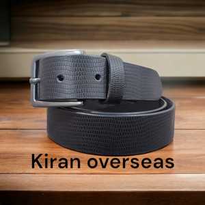 เข็มขัดหนังวัวสีดำความยาวตามสั่งสำหรับผู้ชายอุปกรณ์เสริมแฟชั่น - Product Image 6