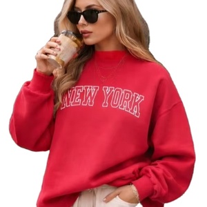 Sweat-shirt d'hiver à col montant pour femme, doux et confortable, coupe décontractée, en polaire chaude, manches longues, décontracté, confortable au quotidien, élégant - Product Image 1