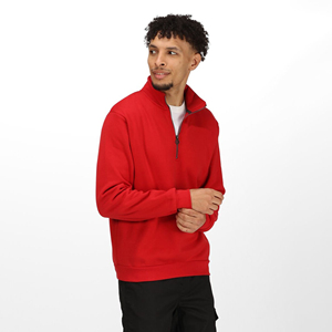 Sweat-shirt décontracté à motif solide pour hommes 67% coton 33% polaire impression numérique teint uni pour la saison d'hiver en gros - Product Image 1