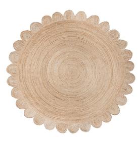 Nuevo diseño flor marrón ratán mantel cargador tejido a mano para mesa de comedor hecho en India Vietnam - Product Image 2