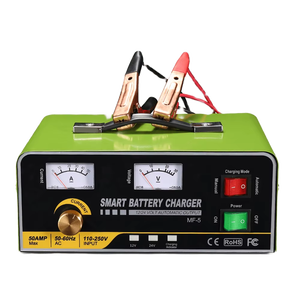 Chargeur de batterie pour véhicule électrique 800W 12-24V avec affichage LED, bornes à clip, haute puissance 50A - Product Image 2