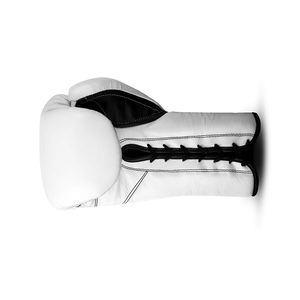 Gants de boxe professionnels personnalisés en cuir de vachette doré pour l'entraînement Nouveau design avec logo Gants de sport MMA pour adultes et enfants - Product Image 5