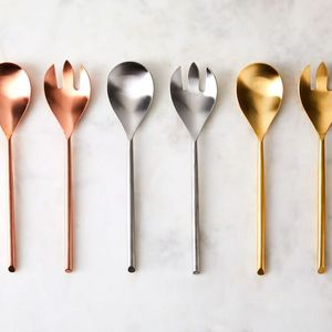 Cubiertos de acero inoxidable personalizados de lujo al por mayor con mango de madera de acacia, cubiertos para restaurante de boda, personalización disponible - Product Image 2