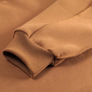 Top corto de precio competitivo, sudaderas para mujer, cuello redondo con logotipo Premium, 100% de algodón de gran tamaño, sudaderas con Top corto para mujer - Product Image 6