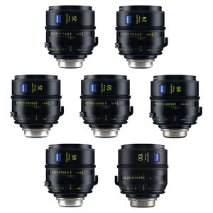 Kit de 7 objectifs Supreme Prime 2026, structure achromatique, double convexe, matériau saphir ZNSE, 25 29 35 50 65 85 100 mm (monture PL) - Product Image 3