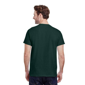 T-shirts d'été à manches courtes pour adultes T-shirt uni 100% coton pour sublimation T-shirt pour homme - Product Image 3