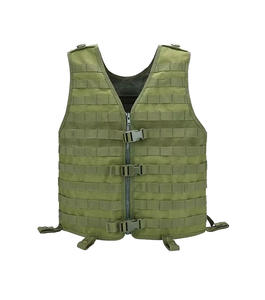 Haute Qualité Unisexe Synthétique Tactique Gilet Logo Oxford Molle Étanche Gilet Fermeture À Glissière Équipement De Défense Personnelle Personnalisé - Product Image 4