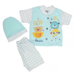 Combinaisons pour nouveau-nés garçons 3 pièces - Bleu - Product Image 5