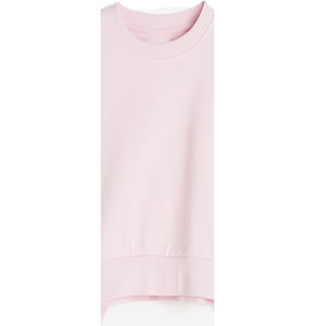 Sudadera Ecológica de Invierno para Mujer, Cuello Redondo, Bordada, Transpirable, de Forro Polar, Color Rosa Bebé, Resistente al Viento, Poliéster/Algodón - Product Image 3
