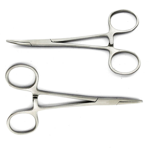 Pinces artériales manuelles incurvées Needle Olsen Medical 16CM pour usage chirurgical ORL, marque internationale FIDA, garantie à vie - Product Image 4