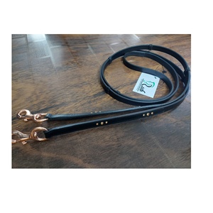 Riendas de goma y cuero Brida de carreras con rienda/Equipo de caballo Ecuestre Caballo al por mayor Caballo Pvc Brida Caballo - Product Image 1