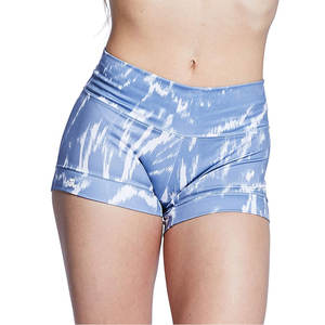 <b>Women's</b> High Waist Top Trending Gym Yoga <b>Shorts</b> Unique Style Hot <b>Shorts</b> in Solid Color for Running & Workout - Product Image 1