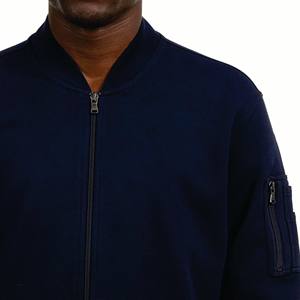 Vêtements personnalisés pour hommes 2023 Automne Hiver Veste pour hommes Coupe-vent Automne à manches longues Veste décontractée Bomber Veste - Product Image 4
