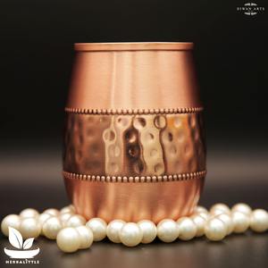 Tarro para velas de Matel de cobre puro 100% con tapa, macetas para velas pulidas de cobre natural para sala de estar y fiestas decorativas - Product Image 2