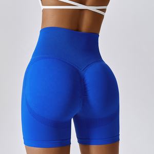 Pantalones cortos de Yoga personalizados para mujer, ropa deportiva sin costuras, para gimnasio y Fitness, para verano, 2023 - Product Image 4