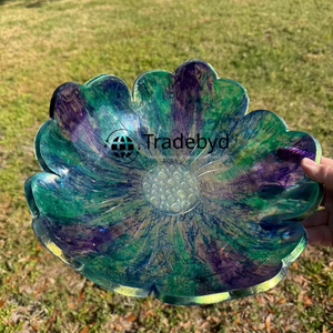 Bol en résine artisanal de qualité supérieure pour la décoration artisanale et l'aménagement unique de la maison Tradebyd - Product Image 1