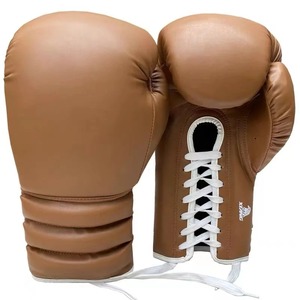 Gants d'entraînement professionnels pour adultes pour la boxe Muay Thai Sanda-Cuir de haute qualité épaissi PU extensible combat essentiel - Product Image 6