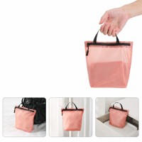 Sac de rangement de voyage pliable, cubes d'emballage imperméables, organisateur léger à fermeture éclair pour bagages, camping, randonnée, OEM personnalisé