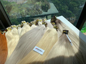 Extensiones de Cabello Humano de Alta Calidad en Color Castaño, con Cutícula Alineada, Extensiones de Cabello Premium - Product Image 5