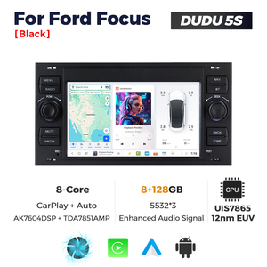 DUDU7, Radio para Auto con Android 7870, Pantalla <span class=keywords><strong>de</strong></span> 1024*<span class=keywords><strong>600</strong></span>, 8 Núcleos, para <span class=keywords><strong>Ford</strong></span> Focus <span class=keywords><strong>de</strong></span> 7 Pulgadas, con Car Play, Android AUTO, Bluetooth y WIFI - Product Image 2