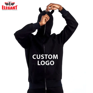 Sudadera con Capucha Completa con Cremallera para Hombre, Color Liso, de Invierno, Calidad Premium, Moderna y Elegante - Product Image 1