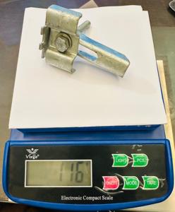 Collier de fixation en acier galvanisé résistant au feu et durable pour passerelles, plateformes et couvercles de tranchées, type A B C - Product Image 4