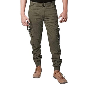 Pantalons Cargo et pantalons pour hommes, vente en gros, OEM, bas prix, tissu polaire 100% coton, haute qualité, Logo personnalisé - Product Image 5