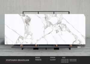 Paredes Minimalistas Contemporáneas Estilizadas con Azulejos de Porcelana Pulidos Brillantes de 800x2400 mm - Product Image 3