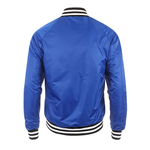 Veste universitaire pour homme avec col montant, coupe décontractée, tissu en toile, coupe-vent et respirant, style décontracté pour un usage quotidien - Product Image 2