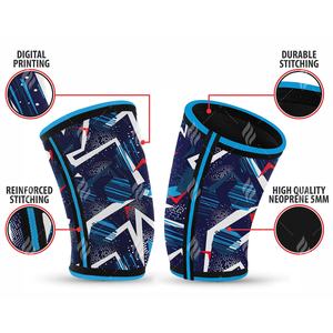 Manchons de coude en néoprène personnalisés les plus vendus, respirants, antidérapants, réglables, protection pour la remise en forme, la salle de sport, l'entraînement, usage intensif - Product Image 6