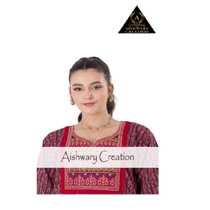 เดรสยาวทรงหลวมไซส์ใหญ่พิเศษชุดคาฟตันอาบายาอิสลามสีเหลืองสำหรับผู้หญิงทำจากผ้าฝ้ายแท้พิมพ์ลายดอกไม้แบบดั้งเดิม - Product Image 4