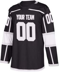 เสื้อฮอกกี้น้ำแข็งทีมแบบปรับแต่งได้-ผ้าโพลีเอสเตอร์ 100% ระบายอากาศได้ดี ชุดป้องกันสำหรับกีฬาฮอกกี้ พร้อมสีและโลโก้ตามสั่ง - Product Image 1