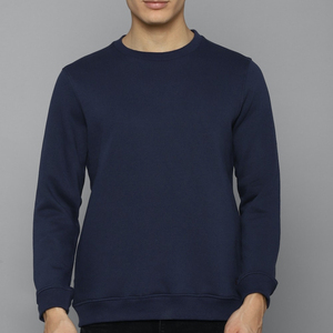 Sweat-shirts en molleton décontractés longs de haute qualité pour hommes en coton mélangé, adaptés à l'hiver, chauds, coupe-vent, écologiques - Product Image 1