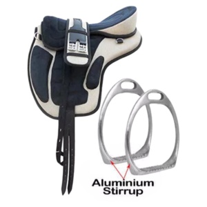 Sillín de polo de diseño inglés de calidad superior Freemax, sillín sintético para montar a caballo, sillines sin árboles para saltar, venta al por mayor - Product Image 1