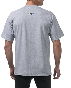 เสื้อยืดคอกลมแขนสั้นผู้ชายผ้าฝ้ายเฮฟวี่เวท - Product Image 6
