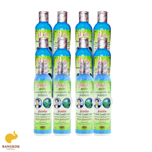 Jinda 250ml revitalisant original pour la culture des cheveux biologiques de Thaïlande feuilles de nouilles fraîches pois papillon formule traditionnelle à base de plantes - Product Image 3