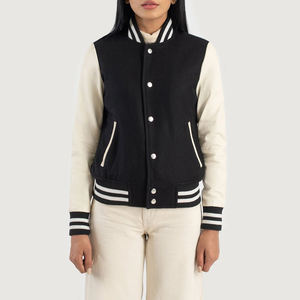 Chaquetas de Béisbol Varsity Personalizadas 2025 con Sublimación Completa y Acolchado, Chaquetas Personalizadas para Clubes de Rugby, Chaqueta para Mujer Talla Grande - Product Image 4