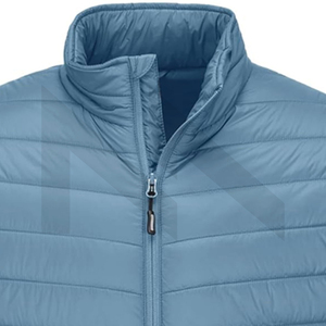 Chaqueta acolchada de precio barato de alta calidad Chaqueta acolchada de diseño único Chaquetas acolchadas de hombre de color sólido - Product Image 6