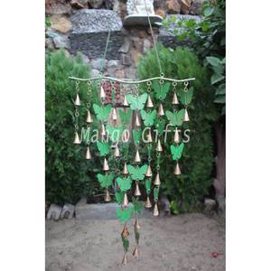 Handmade 28 Butterflies <b>Wind</b> <b>Chime</b> Bells <b>Japanese</b> Design Garden Indoor Outdoor Patio Wall Decor Bohemian Country Home Decor - Product Image 6
