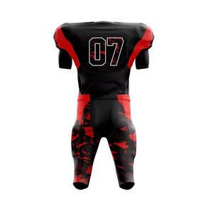 Maillot de football américain tendance, nouveau style, personnalisé, avec nom et numéro de l'équipe, uniforme de football américain - Product Image 6