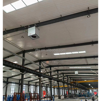 Unidad de Calefacción Industrial Rife DH-D/R5 para Techos Altos, Calentador para Almacenes, Montaje en Techo Suspendido, 380V, Eléctrico, Aleación de Aluminio, Eficiente Energéticamente