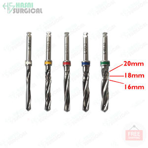 Kit de taladro cónico para implantes dentales con tapón Manual de acero inoxidable Certificado CE Grado A + - Product Image 4