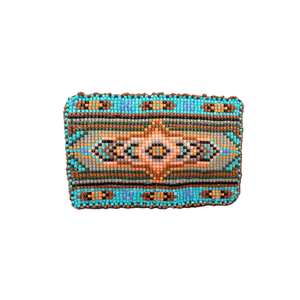 Hebillas de cinturón de cuentas de semillas de diseño rosa al por mayor diseño personalizado con cuentas vaquero y ciclista hebillas de cinturón trabajo con cuentas - Product Image 3