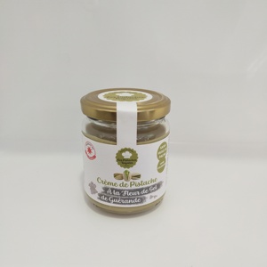 Pistaches Toquees Crema Artesanal Francesa de Pistacho con Sal de Guérande, Alta Calidad, 190g 6.7oz, Natural, Sin Aceite de Palma, Sin Aditivos - Product Image 2